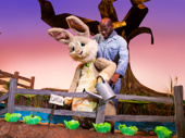 Emmanuel Elpenord as Rabbit in Winnie the Pooh: The New Musical Adaptation.