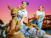 Kristina Dizon as Kanga and Kristy Moon as Roo in Winnie the Pooh: The New Musical Adaptation.