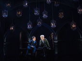 James Romney as Albus Potter and Brady Dalton Richards as Scorpius Malfoy in Harry Potter and the Cursed Child.