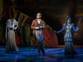 Michele Ragusa, Harry Hadden-Paton and Kanisha Marie Feliciano in Flying Over Sunset.