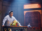 Conrad Ricamora as Seymour in Little Shop of Horrors.