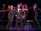James Monroe Iglehart as Billy Flynn and the cast of Chicago.