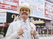 Jefferson Mays as Mayon Shinn in THe Music Man.