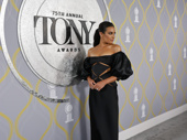 Lea Michele strikes a pose on Tony night. She will be performing with the original cast of Spring Awakening.