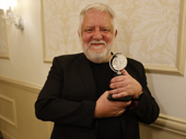 Simon Russell Beale received his first Tony Award for his performance in The Lehman Trilogy.