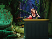 Lena Hall as Audrey in Little Shop of Horrors.