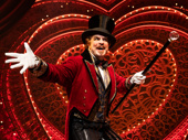 Eric Anderson as Harold Zidler in Moulin Rouge! The Musical.