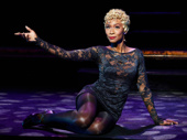 Angelica Ross as Roxie Hart in Chicago.