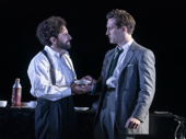 Brandon Uranowitz as Ludwig and Arty Froushan as Leo in Leopoldstadt.