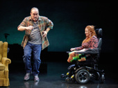 David Zayas as Eddie and Katy Sullivan as Ani in Cost of Living.