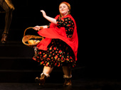Katy Geraghty as Little Red Riding Hood in Into the Woods.