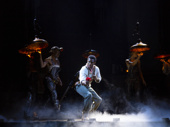 Chibueze Ihuoma as Orpheus in the Hadestown national tour.