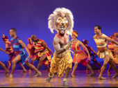 Brandon A. McCall as Simba in The Lion King.