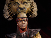 L. Steven Taylor as Mufasa in The Lion King.