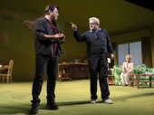 Danny Burstein as Larry Sultan and Nathan Lane as Irving Sultan in Picutres From Home.