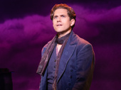 Aaron Tveit as Christian in Moulin Rouge! The Musical.