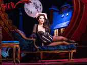 Ashley Loren as Satine in Moulin Rouge! The Musical.