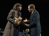 Charlotte Graham as Nellie and Seth Numrich as Percy in Leopoldstadt.