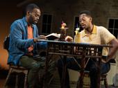 William Jackson Harper as Kenneth and Eric Berryman as Bert in Primary Trust.