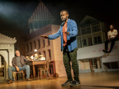 William Jackson Harper as Kenneth and the cast of Primary Trust.