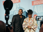 The Piano Lesson producer Brian Moreland and director LaTanya Richardson Jackson accept the award for Favorite Play Revival.