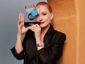 A Doll's House star Jessica Chastain was honored with the Broadway.com Audience Choice for Favorite Leading Actress in a Play.