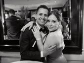 Benj Pasek and Jessica Vosk share a moment.