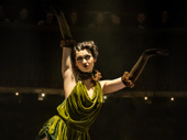 Sally Frith as Frenchie in the London production of Cabaret.