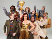 The cast of Spamalot.