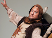 Christopher Fitzgerald as Patsy in Spamalot.