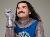 Jimmy Smagula as Sir Bedevere in Spamalot.