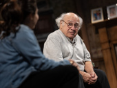 Lucy DeVito as Amelia and Danny DeVito as Sam in I Need That.