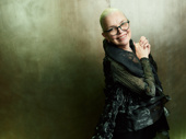Costume designer Susan Hilferty, who won a Tony Award for her work on , beams on the big night.