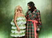 Pink goes good with green! Original Wicked stars Kristin Chenoweth and Idina Menzel reunite for the 20th anniversary.