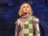 Michael Urie as Sir Robin in Spamalot.