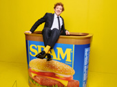 Reports that Prince Herbert is played by a giant can of Spam have been exaggerated. Ethan Slater plays the role.