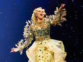 Deborah Cox as Glinda in the national tour of The Wiz.