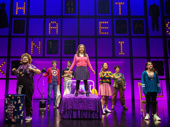 Ashley Wool as Jessica and the cast of How to Dance in Ohio.