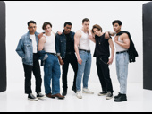 The Greasers: Sky Lakota-Lynch (Johnny), Jason Schmidt (Sodapop), Joshua Boone (Dallas), Brent Comer (Darrel), Brody Grant (Ponyboy) and Daryl Tofa (Two-Bit)