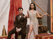 Grant Gustin and Isabelle McCalla costar as Water for Elephants'  star-crossed lovers, Jacob and Marlena