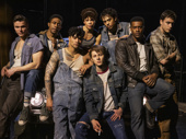 Jason Schmidt as Sodapop, Renni Anthony Magee as Steve, Daryl Tofaas Two-Bit, Tilly Evans-Krueger as Ace, Sky Lakota-Lynch as Johnny Cade, Joshua Boone as Dallas Winston, Brent ComerDarrel Curtis, Brody Grantas Ponyboy Curtis in The Outsiders.