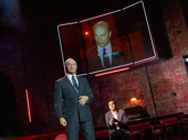 Will Keen as Vladimir Putin and Michael Stuhlbarg as Boris Berezovsky in Patriots.