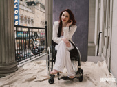Disability rights advocate and ensemble member Jenna Bainbridge