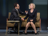 Jim Parsons as Carl and Jessica Lange as Phyllis in Mother Play.