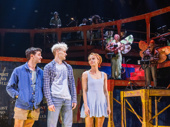 Ricky Ubeda, Ben Cook and Gaby Diaz in Illinoise.
