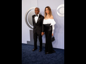 Dorian Harewood, Tony nominee for The Notebook, with his wife Nancy Harewood