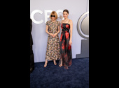 Anna Wintour on the 77th Annual Tony Awards carpet