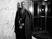 Isabelle Stevenson Award winner Billy Porter poses with his trophy