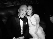 Married Broadway couple Patrick Page and Paige Davis are all smiles