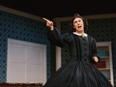 Cole Escola as Mary Todd Lincoln in Oh, Mary!.